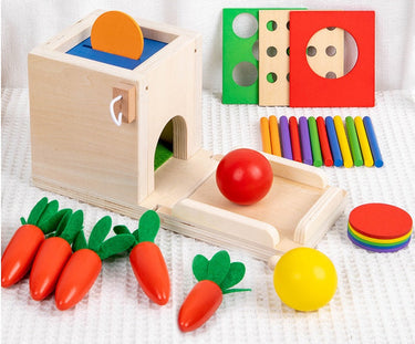 EcoToys Geometrix Toren | Estimula la creatividad - Juguetes Montessori